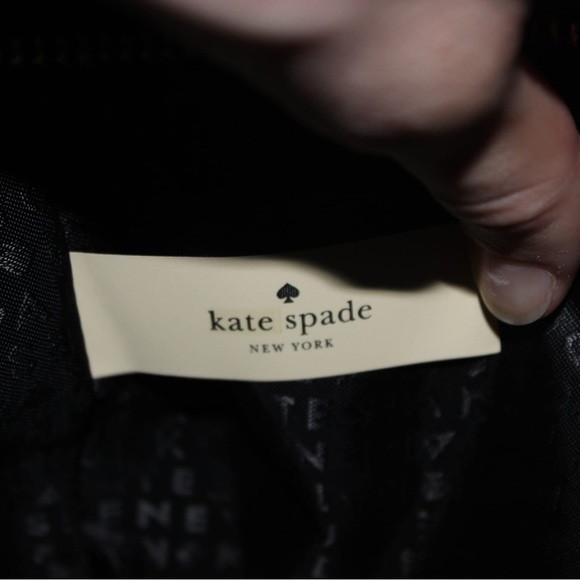 ✨HP ♠️Kate Spade Saffiano Leather Laurel Way Jeweled Bow Hadlee Satchel - Picture 6 of 12